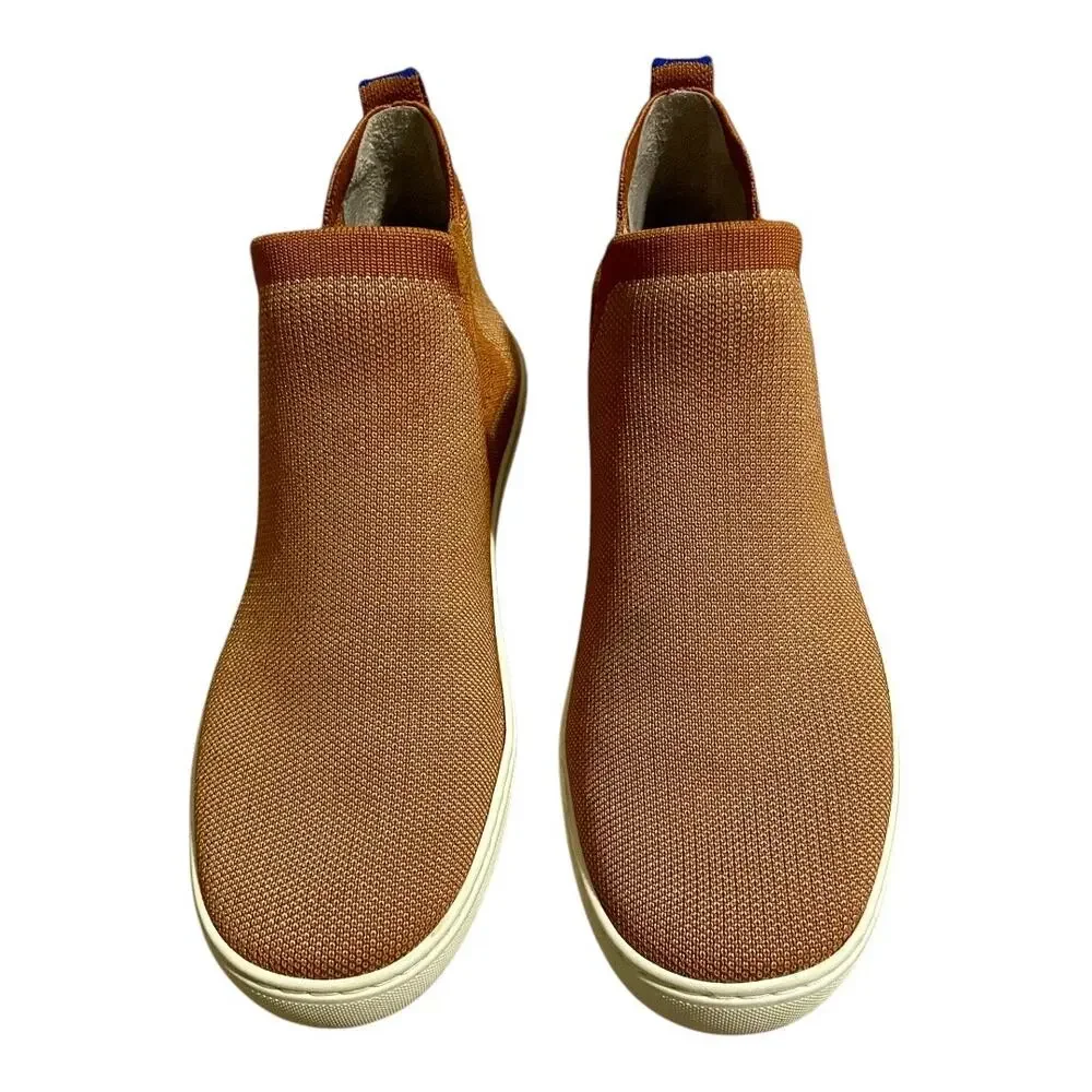 Rothy's The Chelsea Boot in Fawn - Discontinued Style